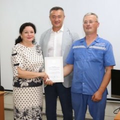 Встреча депутата Государственной Думы Федерального Собрания РФ Пинского В.В. с коллективом «Станции скорой медицинской помощи г. Владивостока»